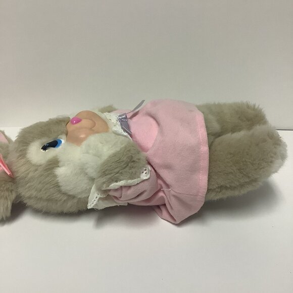 Vintage Blushables Blushing Bunny Rabbit Plush A Little Happiness 13" Works READ - Picture 8 of 16